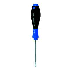 TorxPlus SoftFinish Cushion Grip Screwdriver, IP10 × 80 mm. 7.5″/191 mm Overall Length. Round blade, chrome-vanadium-molybdenum steel, hardened, hard chromed. Wiha chromtop finish on tips. Not for use in standard TORX fasteners. - Exact Tool & Supply
