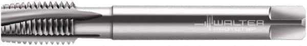 Walter-Prototyp - 7/8-14 UNF, 4 Flute, Bright Finish, Powdered Metal Spiral Point Tap - Plug Chamfer, Right Hand Thread, 4-11/16" OAL, 32mm Thread Length, 17.7mm Shank Diam, 3B Class of Fit, Series A2325760 - Exact Tool & Supply