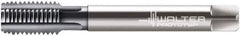 Walter-Prototyp - M12x1.00 Metric Fine 6HX 4 Flute TiCN Finish Powdered Metal Straight Flute Machine Tap - Bottoming, Right Hand Thread, 100mm OAL, 21mm Thread Length, Oversize - Exact Tool & Supply