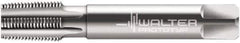 Walter-Prototyp - 1/4-18 NPTF Thread, 3 Flute Standard Pipe Tap - 100mm OAL, 20mm Thread Length, 0.5512" Shank Diam, Bright Finish, Cobalt - Exact Tool & Supply