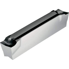 Walter - 2E300L15GX CF5 Grade WSM33S, 3mm Cutting Width Carbide Grooving Insert - Left Hand, 1.5mm Corner Radius, TiAlN/Al2O3/ZrCN Finish - Exact Tool & Supply