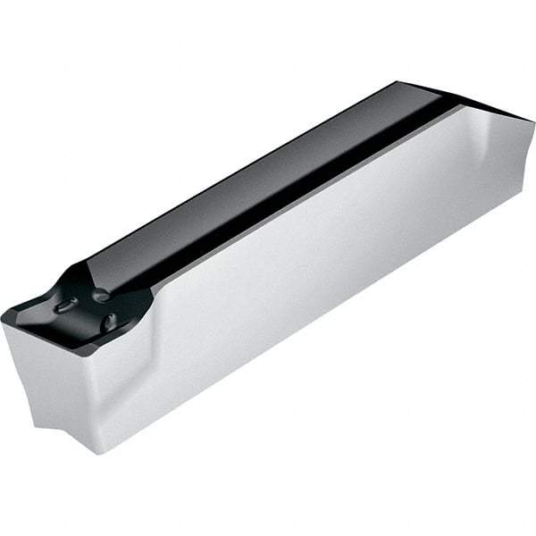 Walter - 3F400N03GX CE4 Grade WSM43S, 4mm Cutting Width Carbide Grooving Insert - Neutral, 0.3mm Corner Radius, TiAlN/Al2O3/Al Finish - Exact Tool & Supply