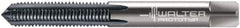 Walter-Prototyp - M8x1.25 Metric 6H 3 Flute TiCN Finish Solid Carbide Straight Flute Machine Tap - Modified Bottoming, Right Hand Thread, 90mm OAL, 22mm Thread Length, Oversize, Through Coolant - Exact Tool & Supply