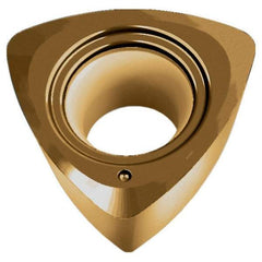 Walter - P26337R25 Grade WKP25S Carbide Milling Insert - TiCN/Al2O3/TiCN Finish, 0.219" Thick, 13mm Inscribed Circle, 2.01mm Corner Radius - Exact Tool & Supply