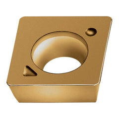 Walter - MPHW120408 A57 Grade WKP25S Carbide Milling Insert - TiCN/Al2O3/TiCN Finish, 0.1874" Thick, 0.8mm Corner Radius - Exact Tool & Supply