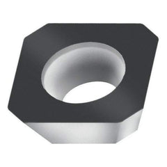 Walter - SEHW1204 Grade WKP35S Carbide Milling Insert - TiCN/Al2O3/TiCN Finish, 0.1874" Thick, 1/2" Inscribed Circle, 0.8mm Corner Radius - Exact Tool & Supply