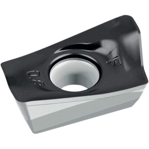 Walter - ADKT1606 F56 Grade WKP35S Carbide Milling Insert - TiCN/Al2O3/TiCN Finish, 0.2421" Thick, 0.8mm Corner Radius - Exact Tool & Supply