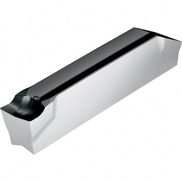 Walter - 2F300N02GX CF5 Grade WSM43S, 3mm Cutting Width Carbide Grooving Insert - Neutral, 0.2mm Corner Radius, TiAlN/Al2O3/Al Finish - Exact Tool & Supply