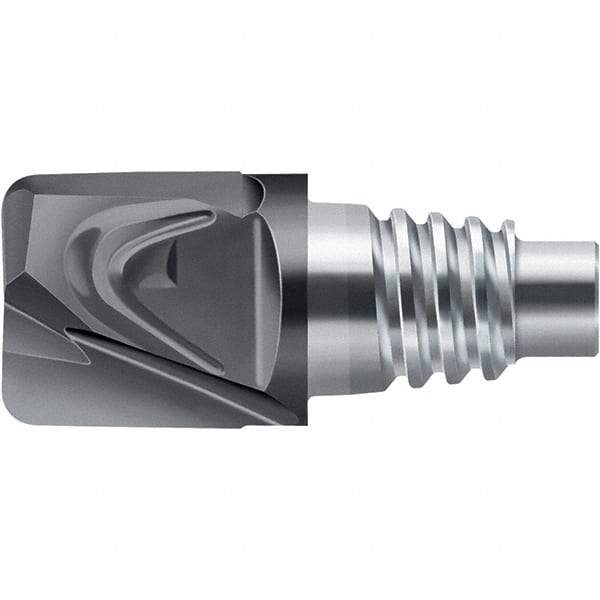 Walter-Prototyp - H1E Carbide End Milling Tip Insert - TiAlN Finish, 2 Flutes, 10mm Cutting Diam, 8mm Depth of Cut, 11.8mm Extension, 0.0197" Cnr Rad - Exact Tool & Supply