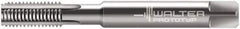Walter-Prototyp - M10x1.50 Metric 6HX 4 Flute Bright Finish Solid Carbide Straight Flute Machine Tap - Modified Bottoming, Right Hand Thread, 100mm OAL, 24mm Thread Length, Oversize, Through Coolant - Exact Tool & Supply