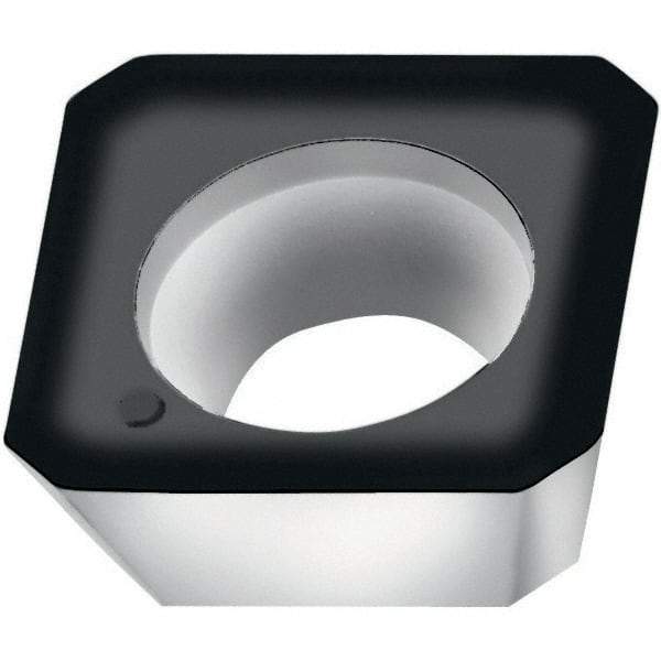 Walter - SEHT1204 Grade WKP35S Carbide Milling Insert - TiCN/Al2O3/TiCN Finish, 0.1874" Thick, 1/2" Inscribed Circle, 0.8mm Corner Radius - Exact Tool & Supply