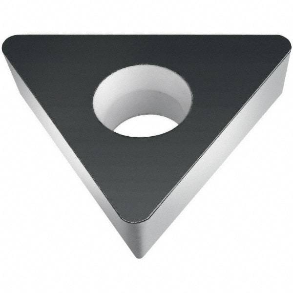 Walter - TPJW1604 Grade WKM Carbide Milling Insert - 0.1874" Thick, 3/8" Inscribed Circle - Exact Tool & Supply