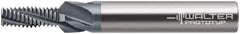 Walter-Prototyp - M3x0.50, 0.0906" Cutting Diam, 3 Flute, Solid Carbide Helical Flute Thread Mill - Internal Thread, 6mm LOC, 57mm OAL, 6mm Shank Diam - Exact Tool & Supply