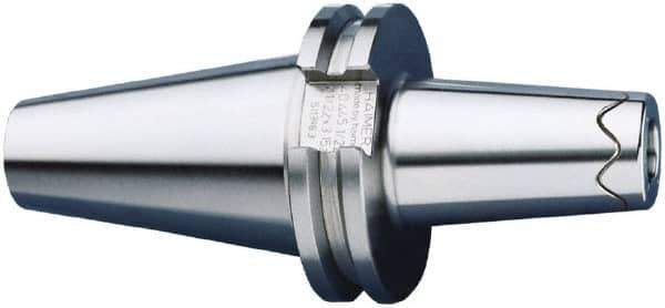 HAIMER - 6mm Hole Diam, CAT40 Taper Shank Shrink Fit Tool Holder & Adapter - 65mm Projection, 22mm Nose Diam, 36mm Clamping Depth, 25,000 RPM, Through Coolant - Exact Tool & Supply
