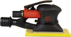 Chicago Pneumatic - 10,000 OPM, 9 CFM Air Consumption, 90 psi Air Pressure, Jitter Bug Air Orbital Sander - Rectangular Pad, 1/4" Inlet - Exact Tool & Supply