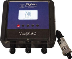 DigiVac - Pressure & Vacuum Switches Switch Type: 3- Way/ SPDT (no off) Inlet Size: 1/8 (Inch) - Exact Tool & Supply