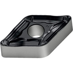Walter - DNMM442 NRF Grade WPP30S Carbide Turning Insert - TiCN/Al2O3/TiN Finish, 55° Diamond, 1/2" Inscr Circle, 1/4" Thick, 1/32" Corner Radius - Exact Tool & Supply