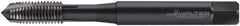Walter-Prototyp - M6x1.00 Metric Coarse, 3 Flutes, Plug Chamfer, Oxide Finish, Cobalt Spiral Point STI Tap - 0.315" Shank Diam, 0.2441" Square Size, 6H Class of Fit, Series M203009 - Exact Tool & Supply