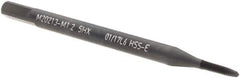 Walter-Prototyp - M1.2x0.25 Metric, 2 Flute, Oxide Finish, Cobalt Spiral Point Tap - Plug Chamfer, Right Hand Thread, 40mm OAL, 5mm Thread Length, 2.5mm Shank Diam, 5HX Class of Fit, Series M20213 - Exact Tool & Supply