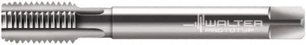 Walter-Prototyp - M42x1.50 Metric Fine 6H 6 Flute Bright Finish Cobalt Straight Flute Machine Tap - Modified Bottoming, Right Hand Thread, 170mm OAL, 28mm Thread Length, Oversize - Exact Tool & Supply
