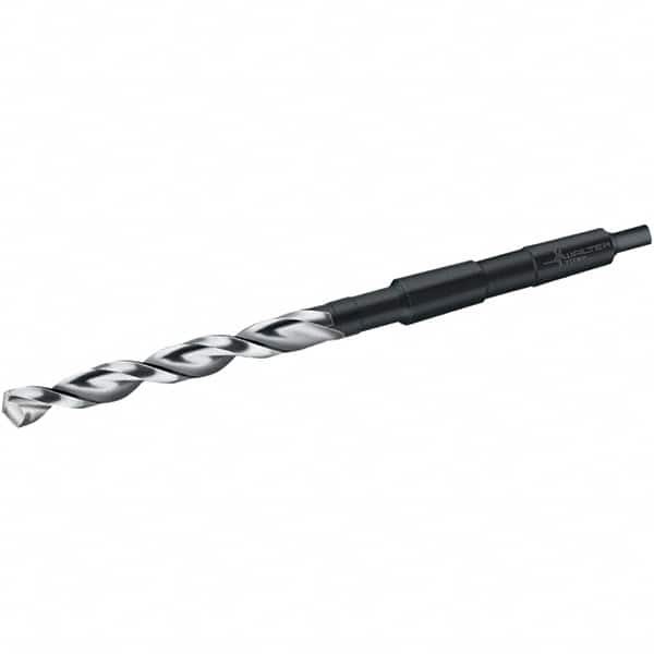 Walter-Titex - 37mm, 4MT 130° Point Cobalt Taper Shank Drill Bit - Exact Tool & Supply