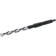Walter-Titex - 19.25mm, 2MT 130° Point Cobalt Taper Shank Drill Bit - Bright/Oxide Finish, 140mm Flute Length, 238mm OAL, Parabolic Flute, Series A4247 - Exact Tool & Supply