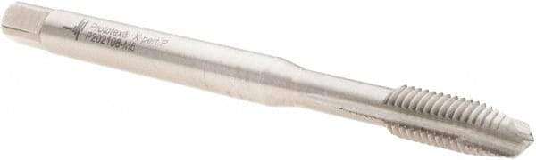 Walter-Prototyp - M6x1.00 Metric, 3 Flute, Bright Finish, Cobalt Spiral Point Tap - Plug Chamfer, Left Hand Thread, 80mm OAL, 15mm Thread Length, 6mm Shank Diam, 6H Class of Fit, Series P202108 - Exact Tool & Supply