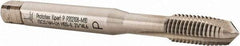 Walter-Prototyp - M10x1.50 Metric, 3 Flute, Bright Finish, Cobalt Spiral Point Tap - Plug Chamfer, Left Hand Thread, 100mm OAL, 20mm Thread Length, 10mm Shank Diam, 6H Class of Fit, Series P202108 - Exact Tool & Supply