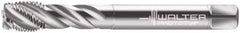 Walter-Prototyp - 1/4-19" BSPP, 4 Flutes, Modified Bottoming Chamfer, Bright Finish, Cobalt British Standard Pipe Tap - 0.4331" Shank Diam, 0.3543" Square Size, Series 7456770 - Exact Tool & Supply