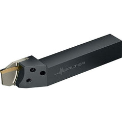 Walter - NCCE, External, Left Hand, 3mm Max Depth of Cut, 0.6 to 2.3mm Groove Width, Indexable Grooving Tool Holder - GX16-2.. Insert Compatibility, 20mm Shank Height, 20mm Shank Width, 123mm OAL - Exact Tool & Supply