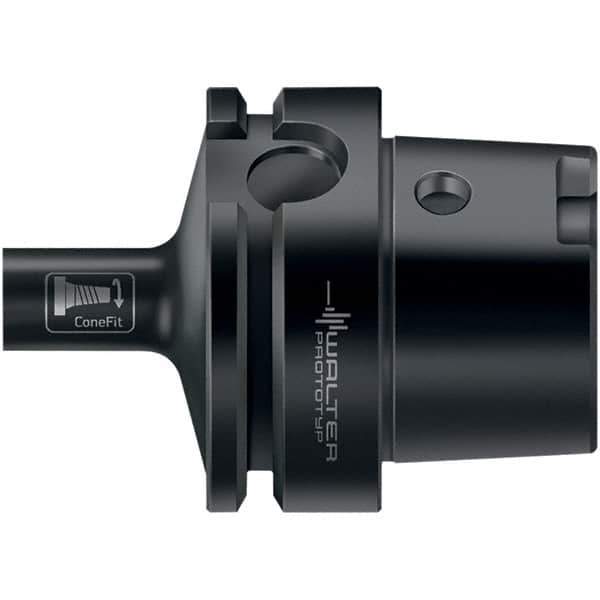 Walter-Prototyp - ConeFit HSK63A Taper Shank Milling Tip Insert Holder & Shank - 1.929" Projection, E10 Neck Thread, AK631 Tool Holder - Exact Tool & Supply