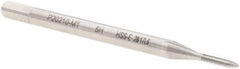 Walter-Prototyp - M1x0.25 Metric, 2 Flute, Bright Finish, Cobalt Spiral Point Tap - Plug Chamfer, Right Hand Thread, 40mm OAL, 5mm Thread Length, 2.5mm Shank Diam, 6H Class of Fit, Series P20210 - Exact Tool & Supply