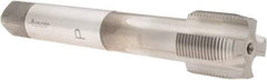 Walter-Prototyp - M25x1.50 Metric Fine, 4 Flute, Bright Finish, Cobalt Spiral Point Tap - Plug Chamfer, Right Hand Thread, 140mm OAL, 26mm Thread Length, 18mm Shank Diam, 6H Class of Fit, Series P21360 - Exact Tool & Supply