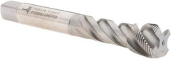 Walter-Prototyp - 5/8-24 UNEF 4 Flute 2B Modified Bottoming Spiral Flute Tap - Cobalt, Bright Finish, 100mm OAL, Right Hand Flute, Right Hand Thread, Series P235692 - Exact Tool & Supply