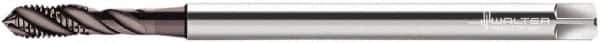Walter-Prototyp - M10x1.50 Metric 3 Flute 6H Modified Bottoming Spiral Flute Tap - Cobalt, Bright Finish, 160mm OAL, Right Hand Flute, Right Hand Thread, Series P205183 - Exact Tool & Supply