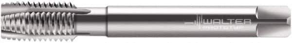 Walter-Prototyp - 3/4-20 UNEF, 4 Flute, Bright Finish, Cobalt Spiral Point Tap - Plug Chamfer, Right Hand Thread, 110mm OAL, 24mm Thread Length, 14mm Shank Diam, 2B Class of Fit, Series P233602 - Exact Tool & Supply