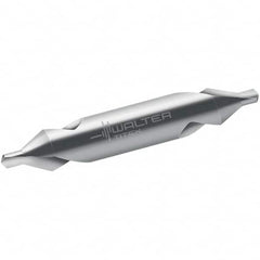 Walter-Titex - Metric Plain Cut 60° Incl Angle High Speed Steel Combo Drill & Countersink - Exact Tool & Supply