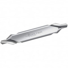 Walter-Titex - Metric Plain Cut 60° Incl Angle High Speed Steel Combo Drill & Countersink - Exact Tool & Supply