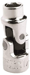Proto - 5/16", 1/4" Drive, Standard Hand Socket - 6 Points, 1-13/32" OAL, Alloy Steel, Chrome Finish - Exact Tool & Supply