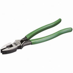 SK - Pliers - 9" High Leverage Linesman Pliers - Exact Tool & Supply