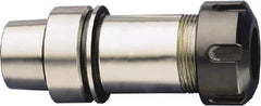 HAIMER - 1mm to 16mm Capacity, 3.15" Projection, HSK32E Hollow Taper, ER25 Collet Chuck - 0.0001" TIR - Exact Tool & Supply
