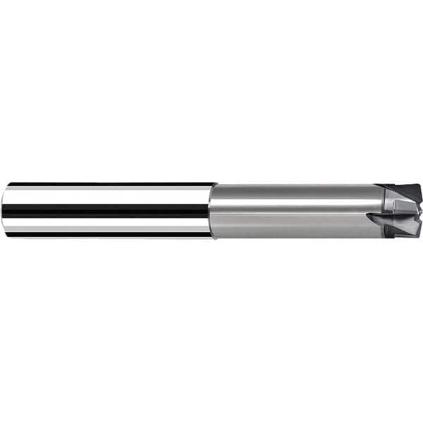 Fraisa - 3/8" Diam Solid Carbide Single End 4 Flute High-Feed End Mill - Exact Tool & Supply