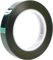 3M - 3/4" Wide x 72 Yd Long Green Polyester Film Masking Tape - Series 8992, 3.2 mil Thick - Exact Tool & Supply