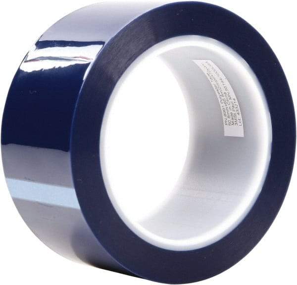 3M - 3" Wide x 72 Yd Long Blue Polyester Film Masking Tape - Series 8991, 2.4 mil Thick - Exact Tool & Supply