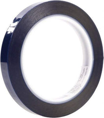 3M - 3/4" Wide x 72 Yd Long Blue Polyester Film Masking Tape - Series 8991, 2.4 mil Thick - Exact Tool & Supply