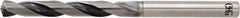 OSG - 2.9mm 140° Solid Carbide Jobber Drill - WXL Finish, Right Hand Cut, Spiral Flute, Straight Shank, 78mm OAL - Exact Tool & Supply