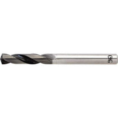 OSG - 8.2mm 140° Spiral Flute Solid Carbide Screw Machine Drill Bit - Exact Tool & Supply