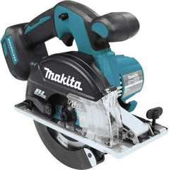 Makita - 18 Volt, 5-7/8" Blade, Cordless Circular Saw - 3,900 RPM, Lithium-Ion Batteries Not Included - Exact Tool & Supply