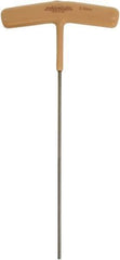 Paramount - 2.5mm Hex, T-Handle Cushion Grip, Hex Key - 6-51/64" OAL, Protanium High Torque Steel, Metric System of Measurement - Exact Tool & Supply