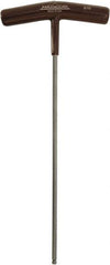 Paramount - 3/16" Hex, T-Handle Cushion Grip, Ball End Hex Key - 9-51/64" OAL, Protanium High Torque Steel, Inch System of Measurement - Exact Tool & Supply